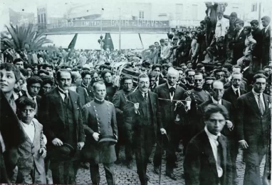 Trágico fin de Matienzo, hace 100 años