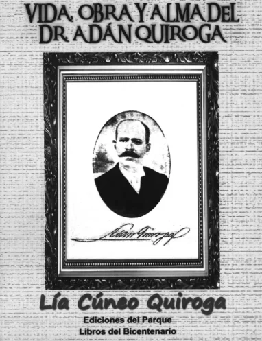 Adán Quiroga en un libro sobre su vida y obra