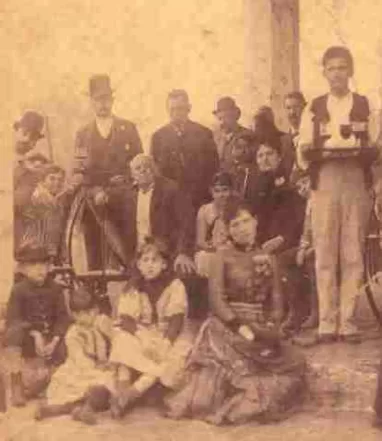 Prócer en Tucumán, 1886