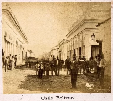 Comercios en 1880 y 1890