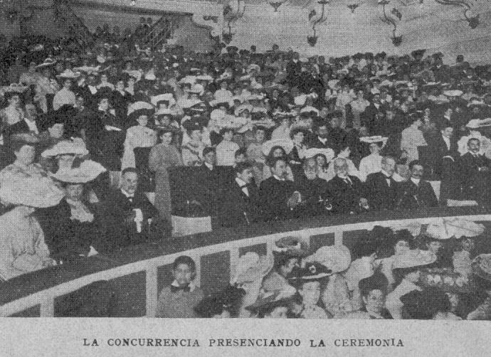 Homenaje a Alberdi en la Biblioteca – 1904