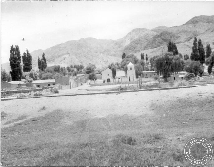 Vista de un pueblo norteño