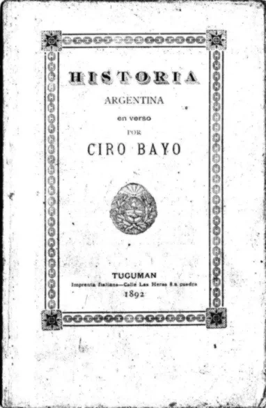 Historia patria en verso