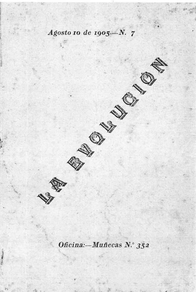 Una revista de 1908