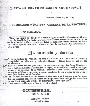 La invasión de Álvarez en 1852