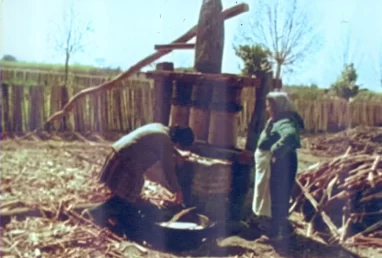 Artesanía de “chancacas”