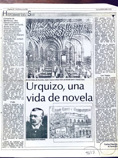 Urquizo, una vida de novela