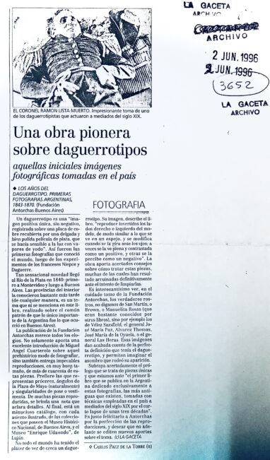 Una obra pionera sobre daguerrotipos