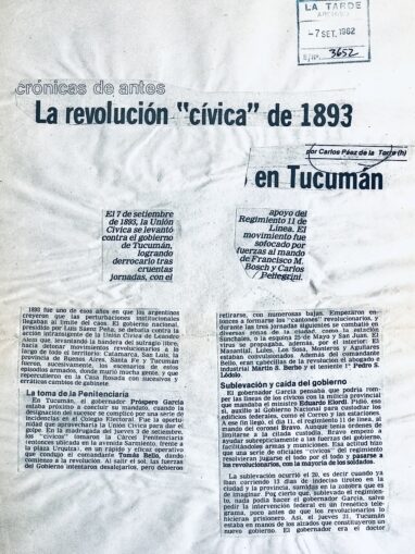 La revolución cívica de 1893