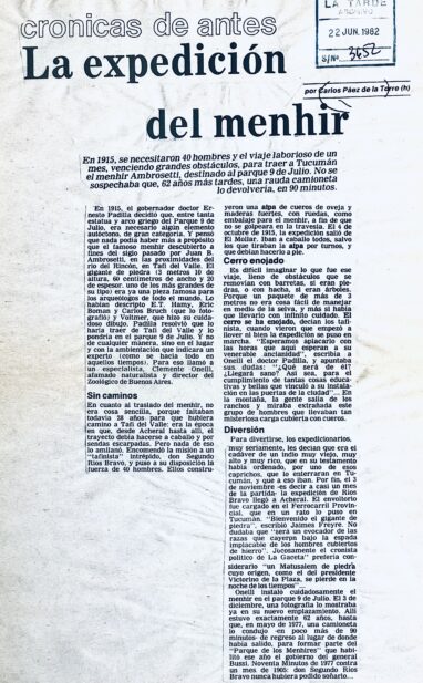 La expedición del menhir