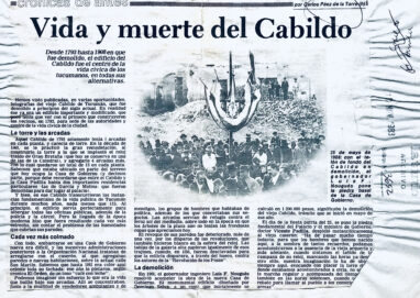 Vida y muerte del Cabildo