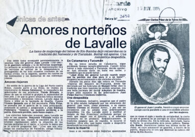 Amores norteños de Lavalle