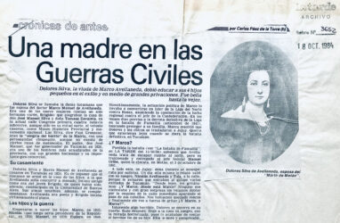 Una madre de las guerras civiles – Dolores Silva