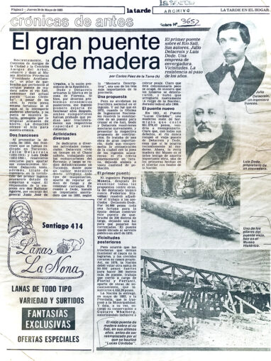 El gran puente de madera