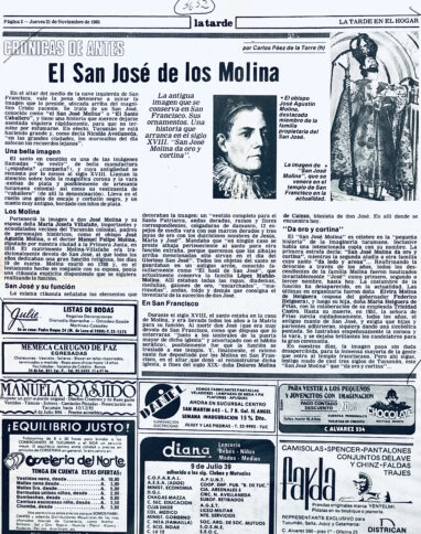 El San José de los Molina