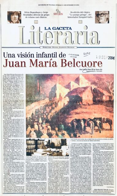 Una visión infantil de José María Belcuore