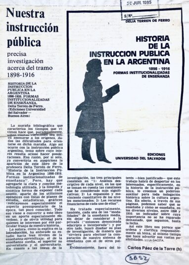 Nuestra institución pública