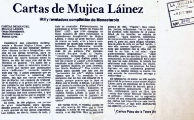 Cartas de Mujica Láinez