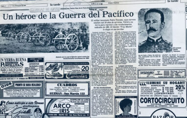 Un héroe de la Guerra del Pacífico