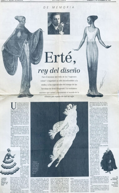 Erté, rey del diseño