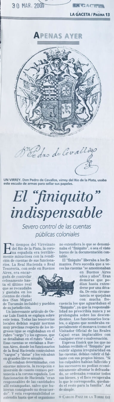 El “finiquito” indispensable