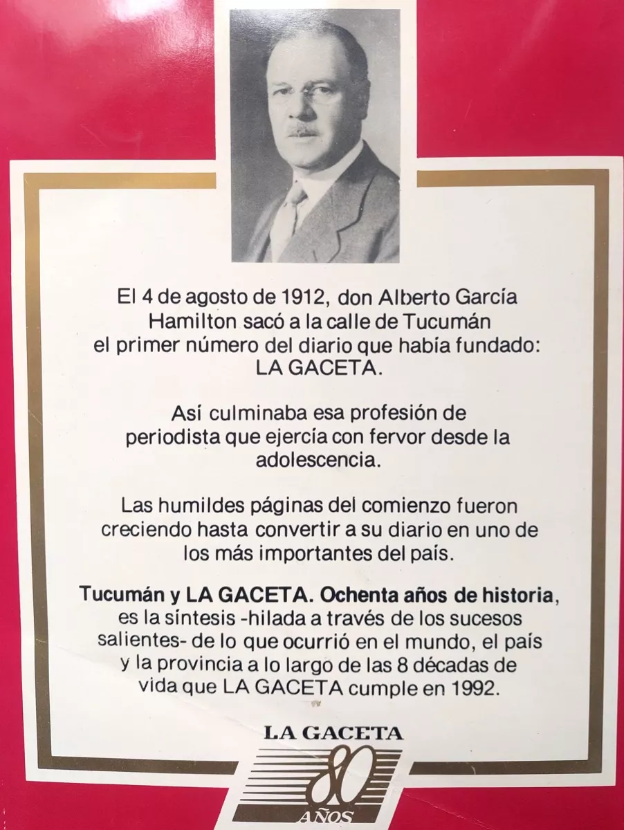 tucuman y la gaceta 80 historia 2