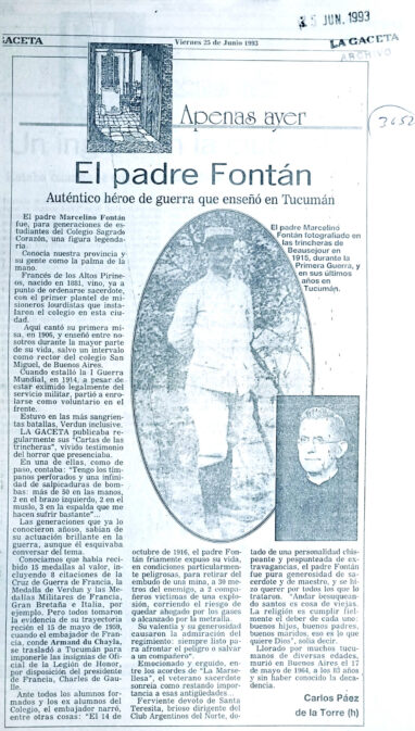 El padre Fontán