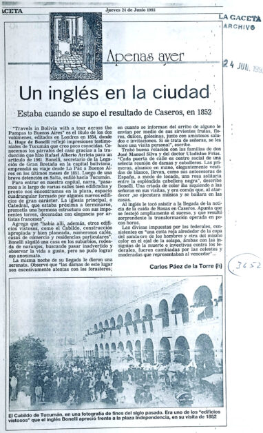 Un inglés en la ciudad