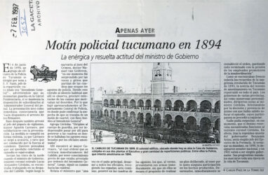 Motín policial tucumano en 1894