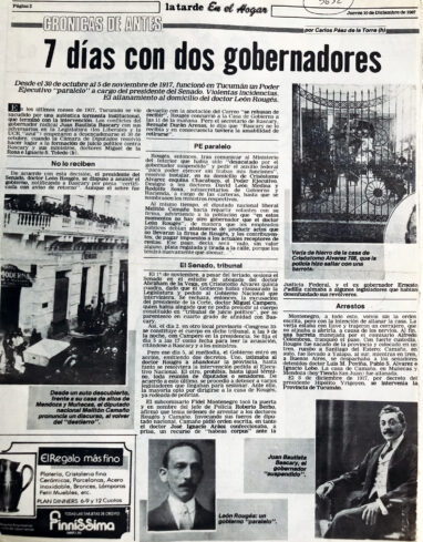 7 días con dos gobernadores