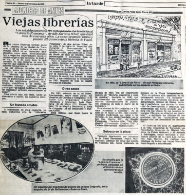 Viejas librerías