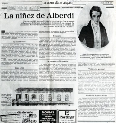 La niñez en Alberdi