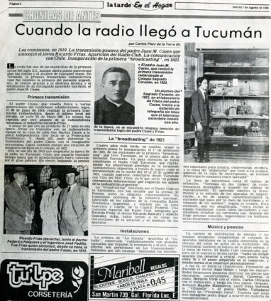 Cuando la radio llegó a Tucumán