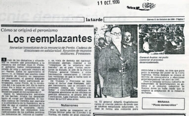 Cómo se originó el peronismo (IV): Los reemplazantes