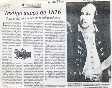 Testigo sueco de 1816