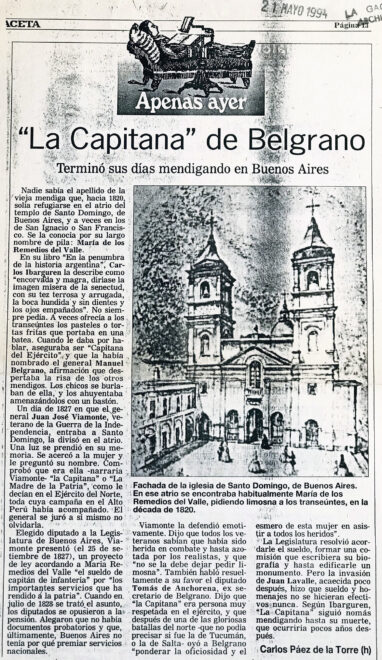 “La Capitana” de Belgrano