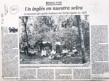 Un inglés en nuestra selva