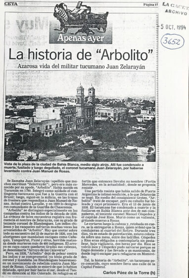 La historia de “Arbolito”