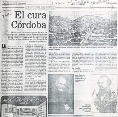 El cura Córdoba