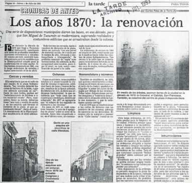 Los años 1870: la renovación