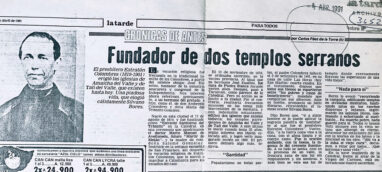 Fundador de dos templos serranos