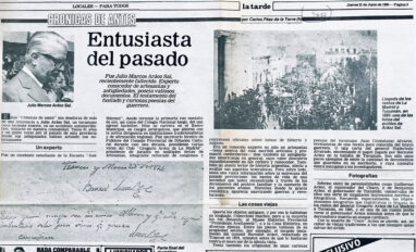 Entusiasta del pasado. Fue Julio Marcos Aráoz Sal