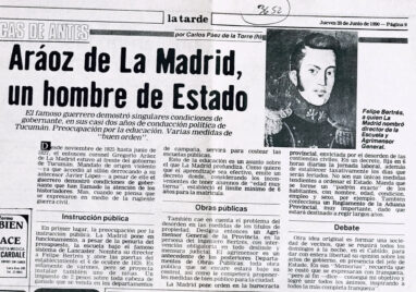 Aráoz de La Madrid un hombre de estado