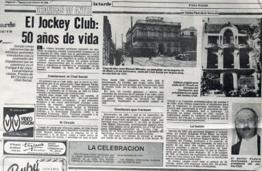 El jockey club: 50 años de vida