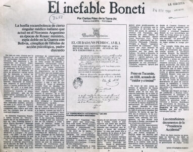 El inefable Boneti