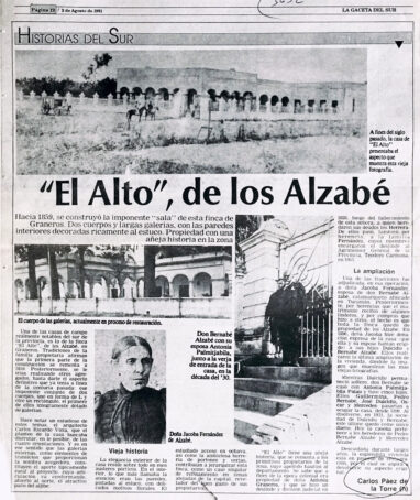 “El Alto” de los Alzabé