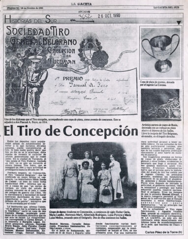 El tiro de Concepción