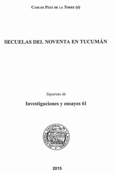 Secuelas de los noventa en Tucumán