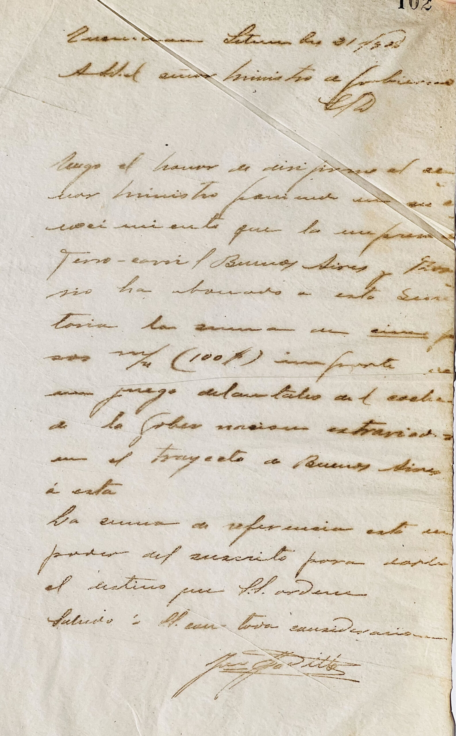 Cartas al Señor Ministro de Gobierno de José Padilla