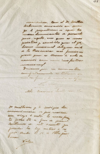 Carta a su querido tío Brígido de Luis F. Nougues